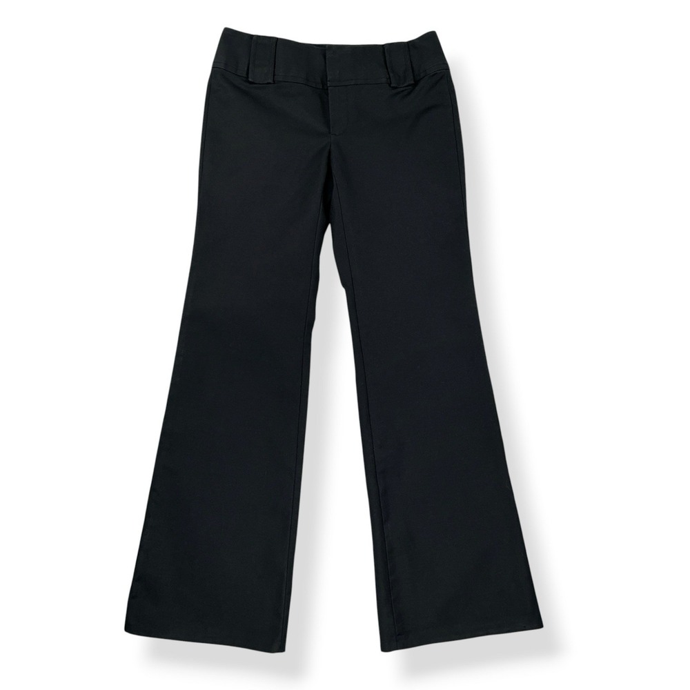 Banana Republic Pants Women 4 (30x32) Black Boot Low Rise Trouser Y2K VTG